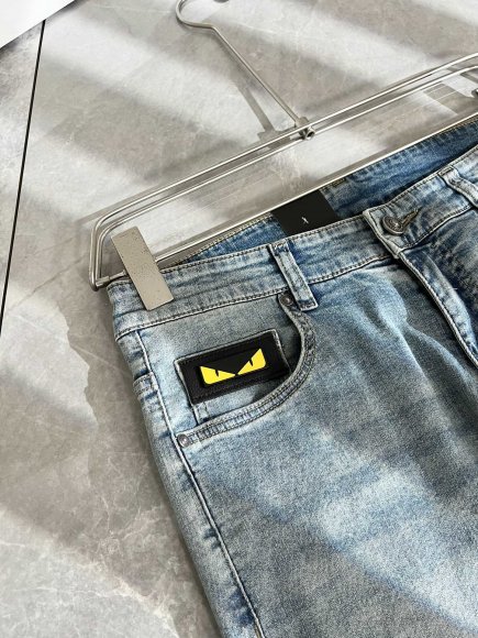 Fendi - Мужские штаны джинсы DF_1308FE9 Fendi - Мужские штаны джинсы DF_1308FE9