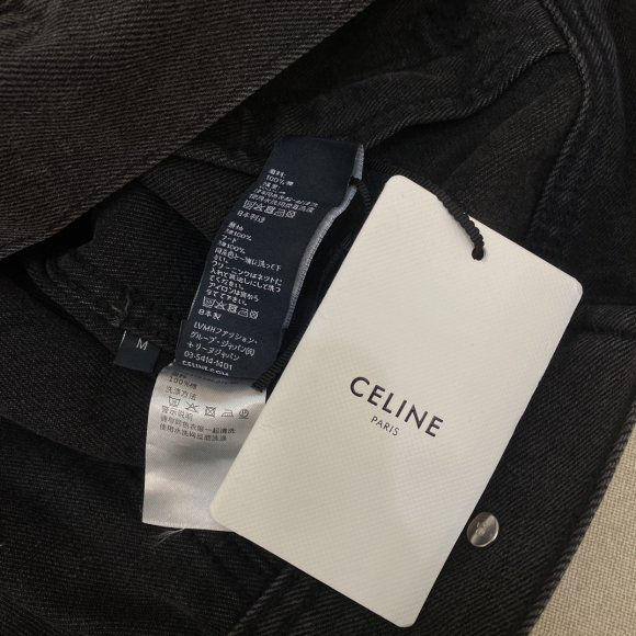 Celine - Мужская джинсовая куртка ветровка DZ_2708CE3 Celine - Мужская джинсовая куртка ветровка DZ_2708CE3