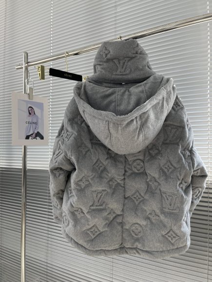 Louis Vuitton - Мужская шерстяная куртка пуховик TJ_1610LV3 Louis Vuitton - Мужская шерстяная куртка пуховик TJ_1610LV3