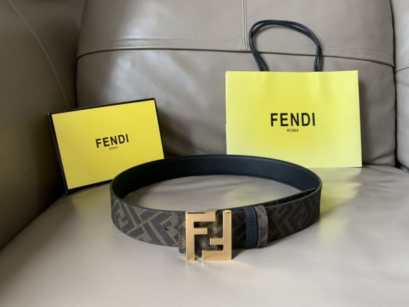 Fendi Мужской двусторонний ремень RE_1005FE3 Fendi Мужской двусторонний ремень RE_1005FE3