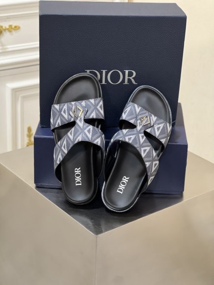 Dior - Мужские шлепанцы сандалии HP_2206DI1