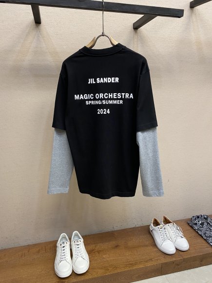 Jil Sander - Мужская кофта лонгслив DZ_2708JS4