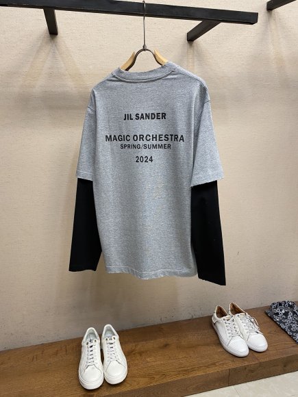 Jil Sander - Мужская кофта лонгслив DZ_2708JS4