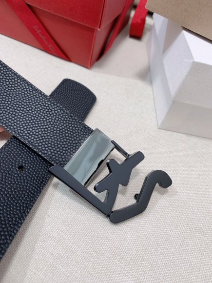 Salvatore Ferragamo Мужской двусторонний ремень 3.5см RE_1005SF4