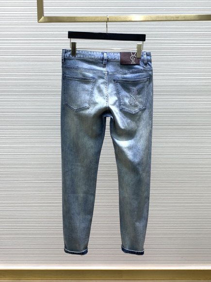 Saint Laurent - Мужские штаны джинсы TI_0104SL5