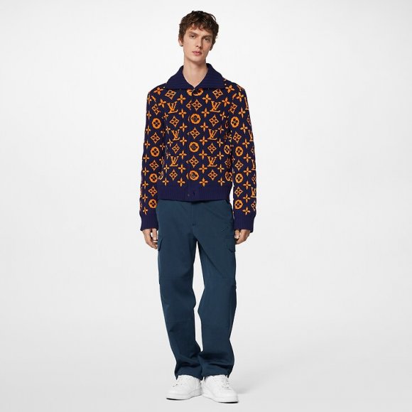 Louis Vuitton - Мужская кофта свитер кардиган TJ_0309LV6