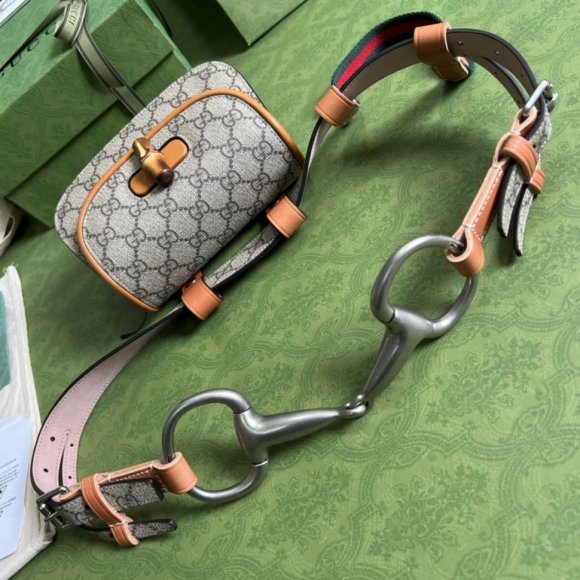 Gucci Bamboo 1947 Сумка поясная CN_0604GU5 Gucci Bamboo 1947 Сумка поясная CN_0604GU5