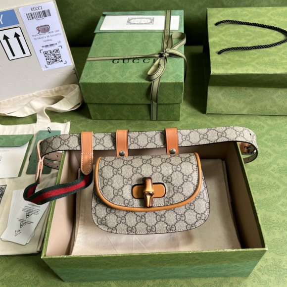 Gucci Bamboo 1947 Сумка поясная CN_0604GU5 Gucci Bamboo 1947 Сумка поясная CN_0604GU5