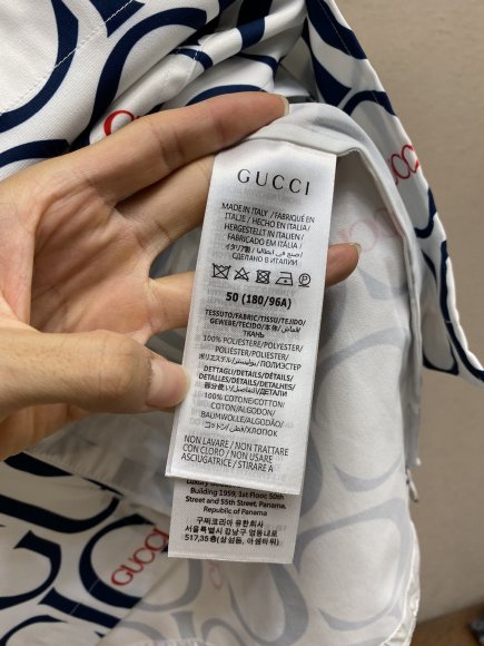 Gucci - Мужская рубашка (костюм шорты) DZ_1007GU7 Gucci - Мужская рубашка (костюм шорты) DZ_1007GU7