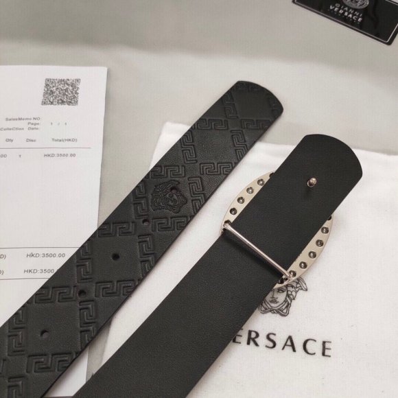 Versace Мужской двусторонний ремень 3.8см. CN_0302VE4