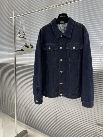 Dior - Мужская джинсовая куртка TJ_0309DI7 Dior - Мужская джинсовая куртка TJ_0309DI7