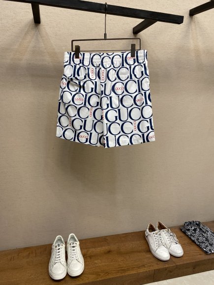 Gucci - Мужские шорты (костюм рубашка) DZ_1007GU8 Gucci - Мужские шорты (костюм рубашка) DZ_1007GU8