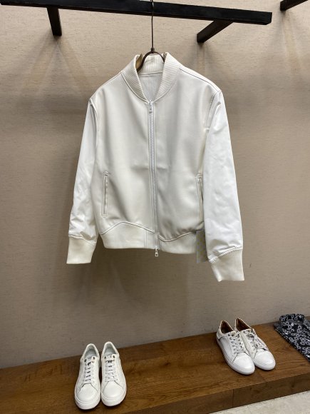 Louis Vuitton - Мужская двусторонняя куртка ветровка бомбер DZ_2708LV7 Louis Vuitton - Мужская двусторонняя куртка ветровка бомбер DZ_2708LV7