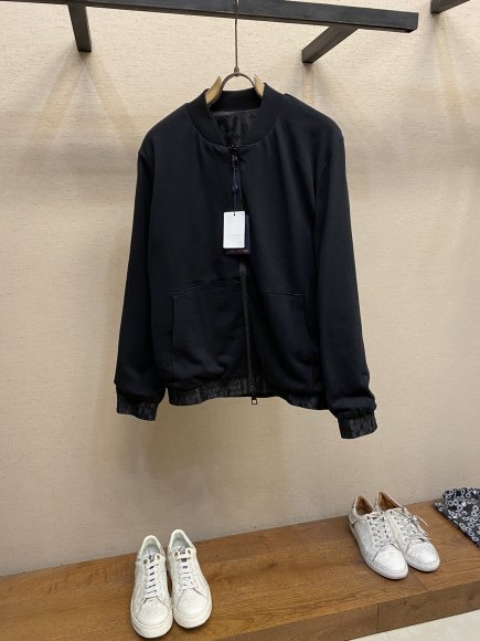 Louis Vuitton - Мужская двусторонняя куртка ветровка бомбер кофта DZ_1909LV5