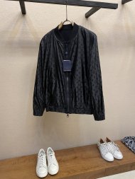 Louis Vuitton - Мужская двусторонняя куртка ветровка бомбер кофта DZ_1909LV5