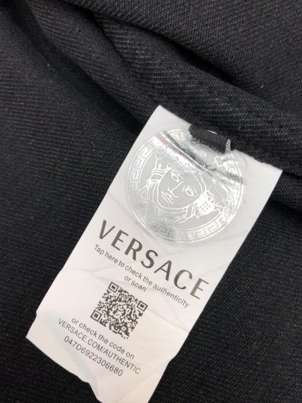 Versace - Мужская джинсовая рубашка куртка DZ_0205VE1 Versace - Мужская джинсовая рубашка куртка DZ_0205VE1