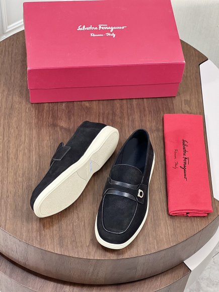 Salvatore Ferragamo - Мужские мокасины туфли BL_3107SF1