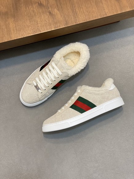 Gucci - Женские зимние кроссовки кеды BL_1712GU3