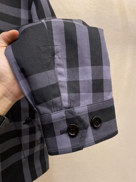 Burberry - Мужская двусторонняя куртка ветровка пиджак DZ_1909BU7 Burberry - Мужская двусторонняя куртка ветровка пиджак DZ_1909BU7