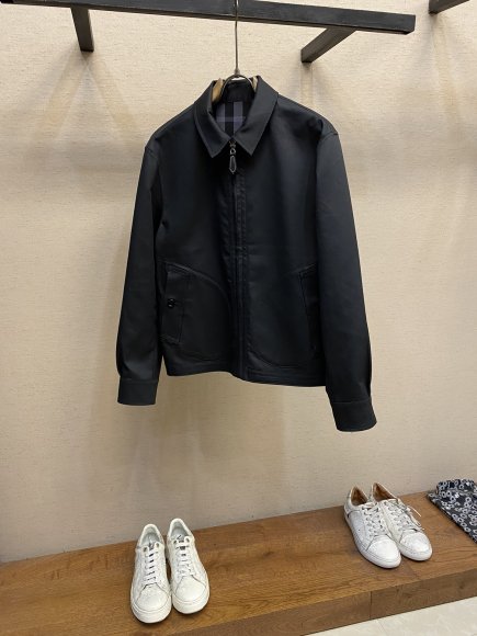 Burberry - Мужская двусторонняя куртка ветровка пиджак DZ_1909BU7 Burberry - Мужская двусторонняя куртка ветровка пиджак DZ_1909BU7