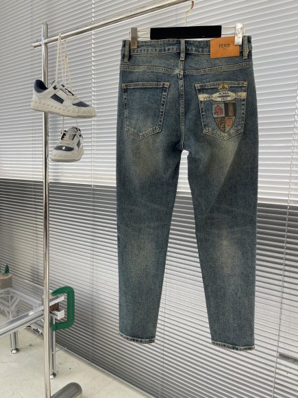 Fendi - Мужские штаны джинсы AH_1812FE1