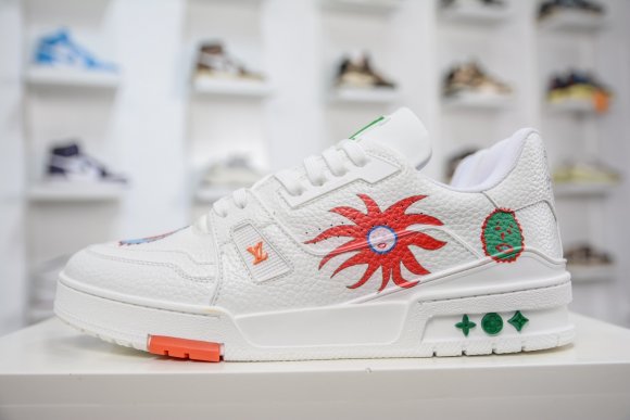 Louis Vuitton & Yayoi Kusama - Мужские кроссовки PH_1804LV1 Louis Vuitton & Yayoi Kusama - Мужские кроссовки PH_1804LV1