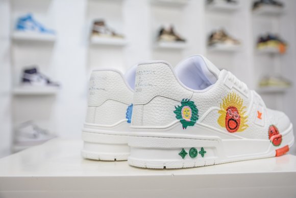 Louis Vuitton & Yayoi Kusama - Мужские кроссовки PH_1804LV1 Louis Vuitton & Yayoi Kusama - Мужские кроссовки PH_1804LV1