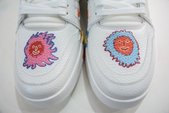 Louis Vuitton & Yayoi Kusama - Мужские кроссовки PH_1804LV1 Louis Vuitton & Yayoi Kusama - Мужские кроссовки PH_1804LV1