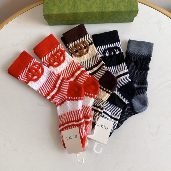 Gucci 2022 Носки комплект 5 пар OR_1602GC1