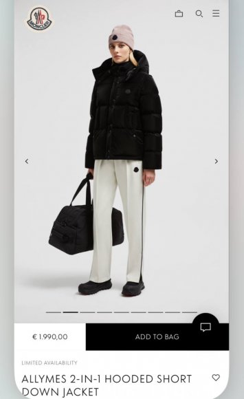 Moncler Allymes - Женская куртка жилет пуховик TJ_2911MO3