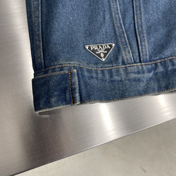 Prada - Мужская джинсовая рубашка куртка DZ_2808PR1