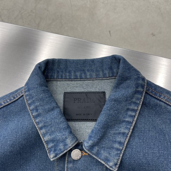 Prada - Мужская джинсовая рубашка куртка DZ_2808PR1