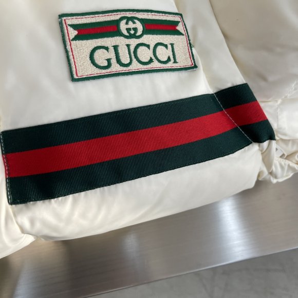 Gucci Web - Женская куртка пуховик трансформер жилет DZ_2211GU4