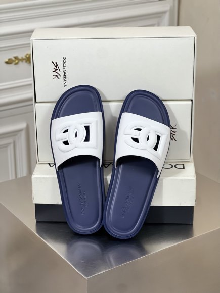 Dolce & Gabbana - Мужские шлепанцы сланцы BL_2405DG2