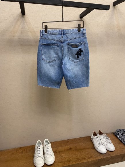 Chrome Hearts - Мужские джинсовые шорты DZ_2706CH1