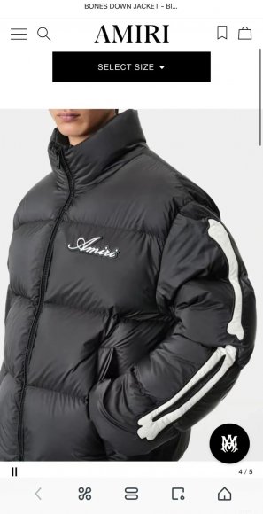 Amiri - Мужская куртка пуховик TJ_2911AM5