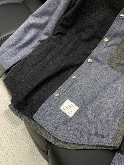 Thom Browne - Мужская куртка ветровка пиджак TI_1002TB1 Thom Browne - Мужская куртка ветровка пиджак TI_1002TB1