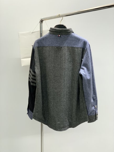 Thom Browne - Мужская куртка ветровка пиджак TI_1002TB1 Thom Browne - Мужская куртка ветровка пиджак TI_1002TB1