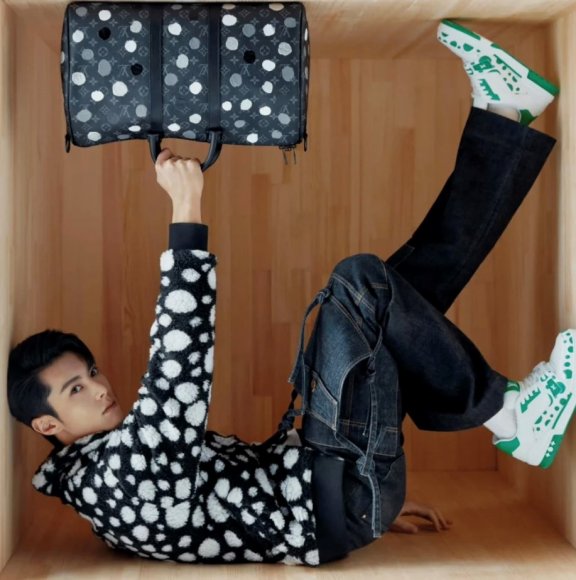  Louis Vuitton x Yayoi Kusama Мужская кофта толстовка C1_2601LV1
