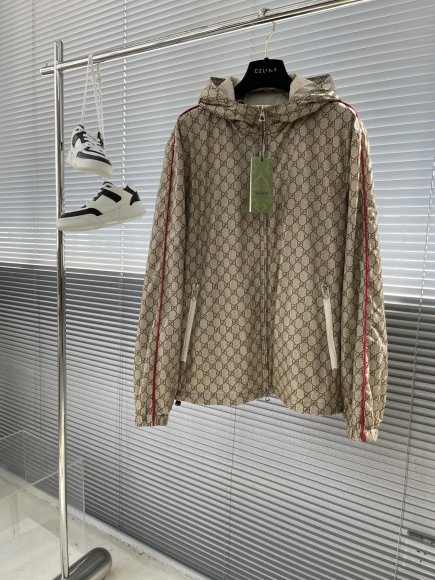Gucci - Мужская куртка ветровка TJ_0508GU1 Gucci - Мужская куртка ветровка TJ_0508GU1
