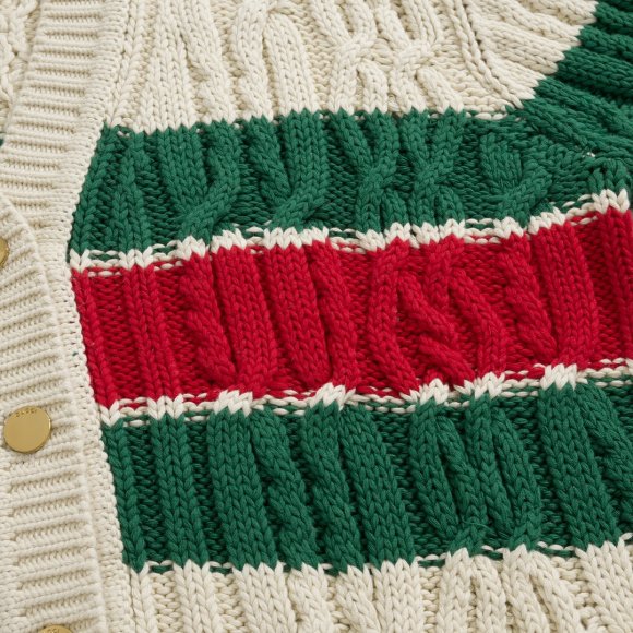 Gucci - Мужская кофта кардиган ACE_1009GU10 Gucci - Мужская кофта кардиган ACE_1009GU10