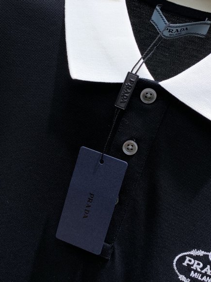 Prada - Мужская футболка майка поло TI_0606PR8 Prada - Мужская футболка майка поло TI_0606PR8