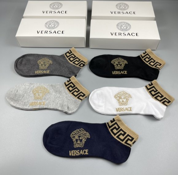 Versace носки комплект 5 пар AC_1705VE8 Versace носки комплект 5 пар AC_1705VE8