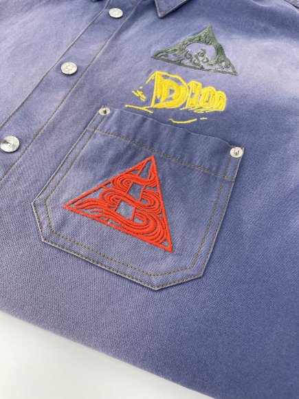 Dior - Мужская джинсовая рубашка C1_1406DI5 Dior - Мужская джинсовая рубашка C1_1406DI5