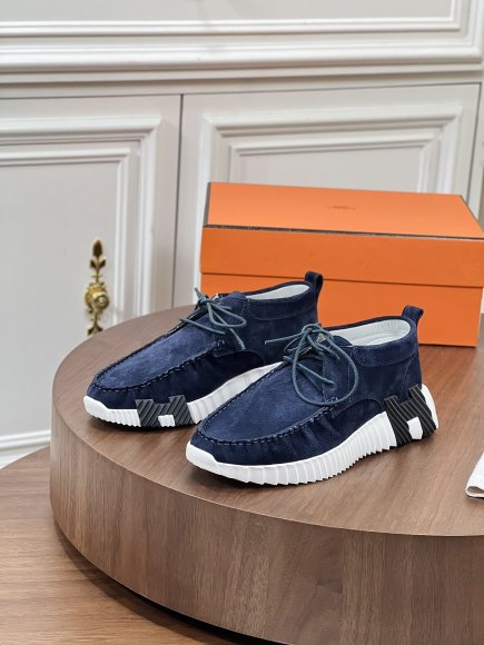 Hermes - Мужские кроссовки кеды мокасины BL_3107HE7