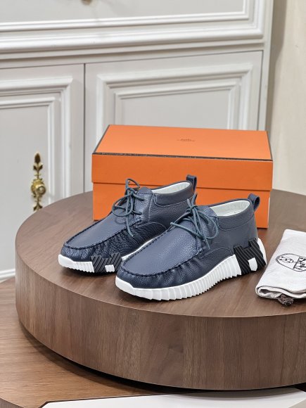 Hermes - Мужские кроссовки кеды мокасины BL_3107HE7