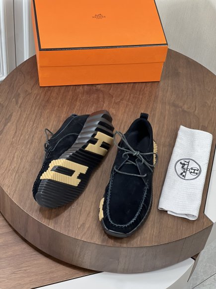 Hermes - Мужские кроссовки кеды мокасины BL_3107HE7