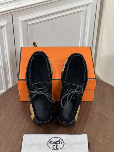 Hermes - Мужские кроссовки кеды мокасины BL_3107HE7