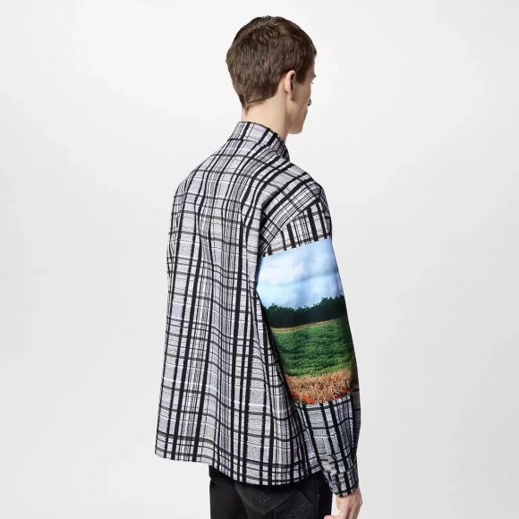 Louis Vuitton - Мужская рубашка куртка TJ_0508LV4 Louis Vuitton - Мужская рубашка куртка TJ_0508LV4