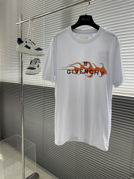 Givenchy Flames - Мужская футболка майка TJ_1903GI9 Givenchy Flames - Мужская футболка майка TJ_1903GI9